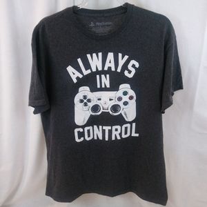 Playstation | Always In Control Tee | Men's Large